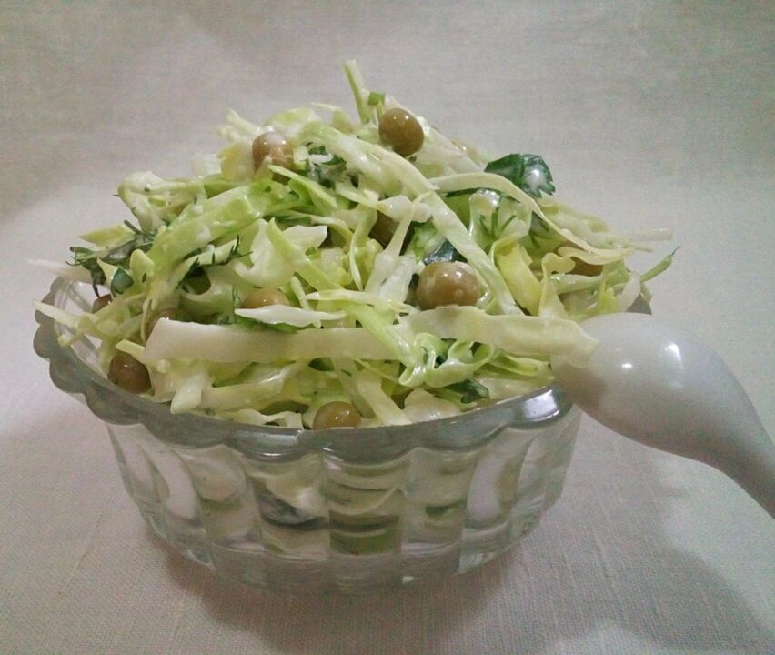 cooked coleslaw according to the Japanese diet