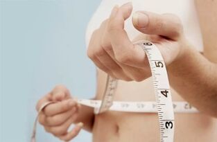Waist measurement when losing weight
