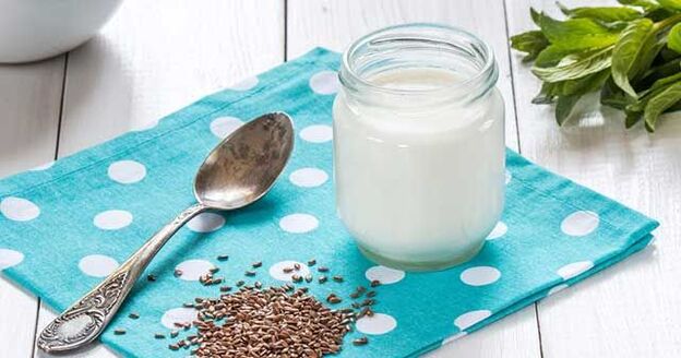 Kefir and flaxseed for weight loss