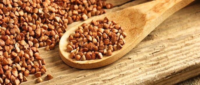 Buckwheat is a healthy and high-calorie weight loss product
