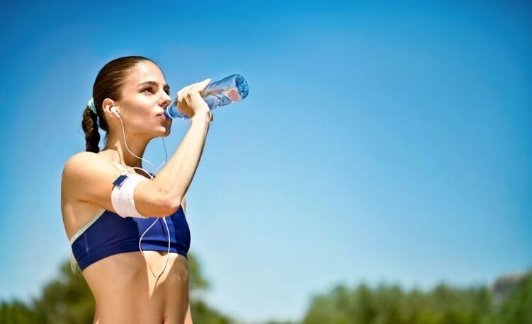 The value of the drinking regime in nutrition