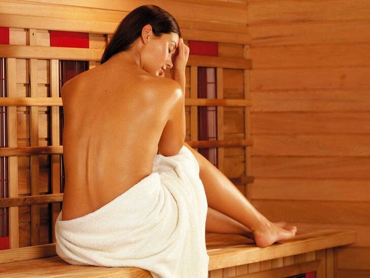 Sauna accelerates the weight loss process