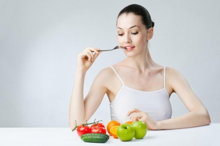 Vegetables and fruits are the key to successful weight loss