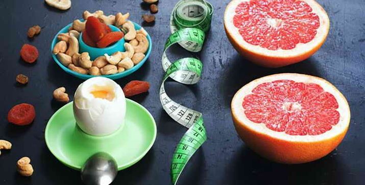 Protein-fruit diet