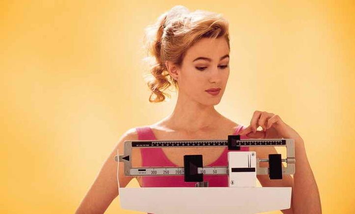 Weight loss while dieting