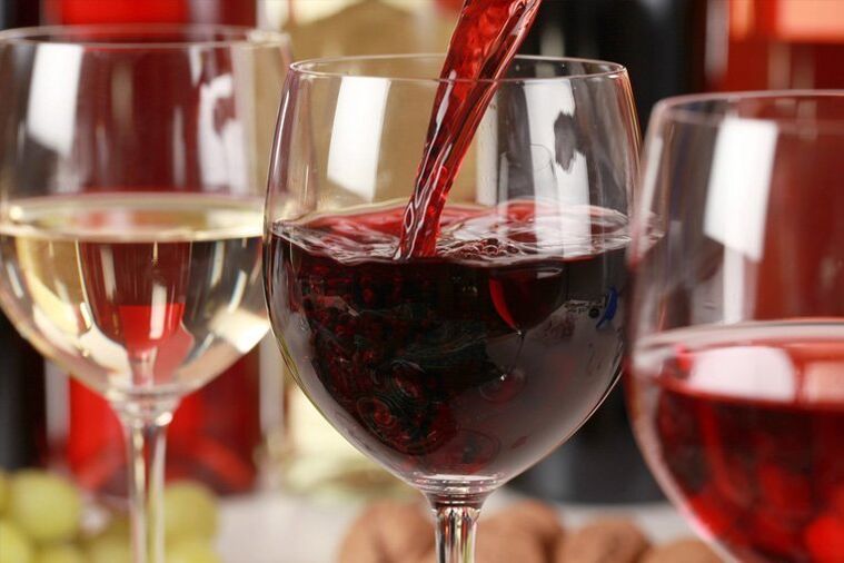 Red wine is good for people with the fourth blood type